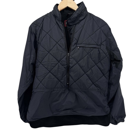 Marmot Jackets & Blazers - Marmot Polarguard 3D Pullover Womens Small Black Fleece Lined Quilted‎ 3/4 Zip